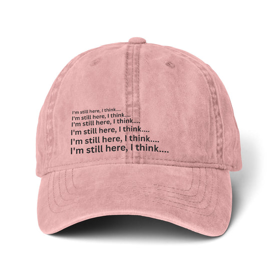 Women's Pigment-Dyed Cap with Fashion Undervisor (Embroidery)